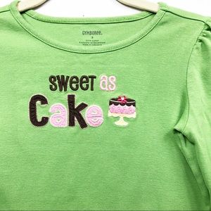 Gymboree | Sweet as Cake LS Shirt Size 9